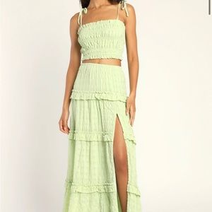 NWT Lulus two piece outfit